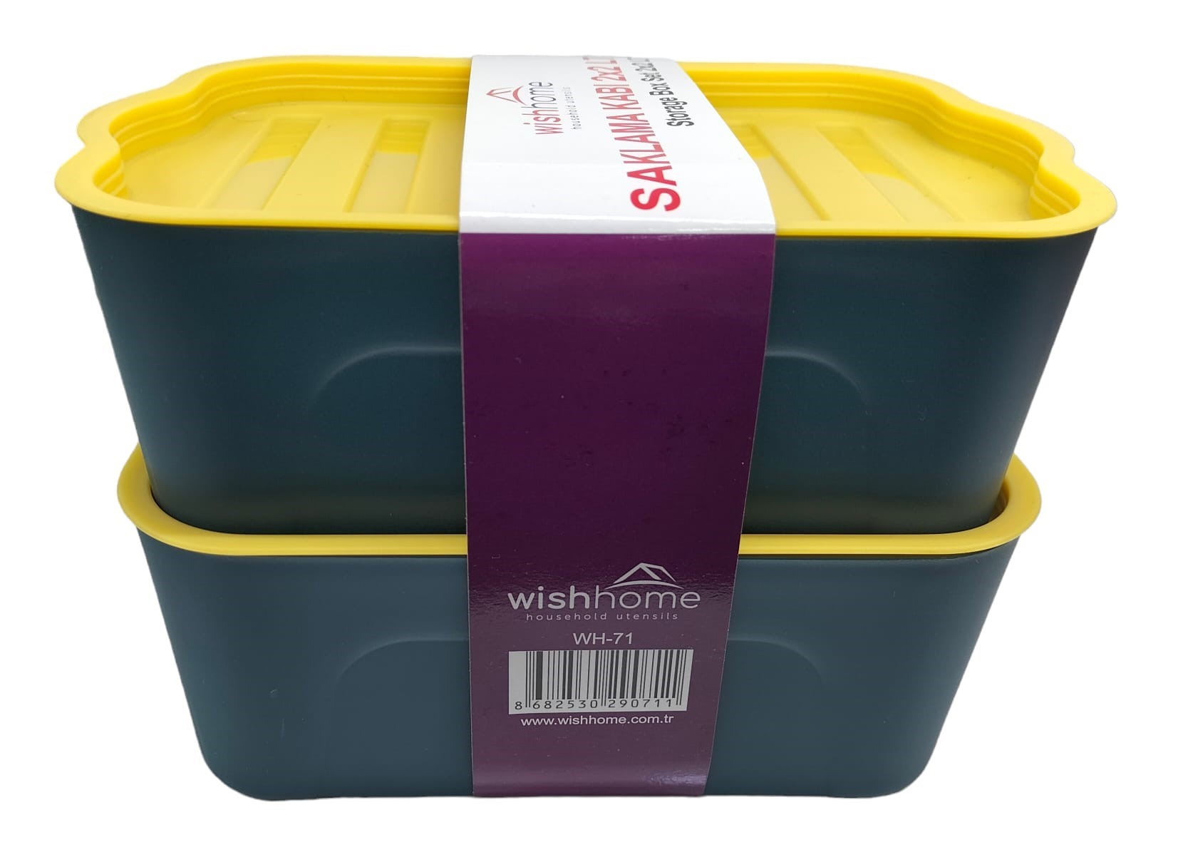Saklama Kabı Set 2x2 lt