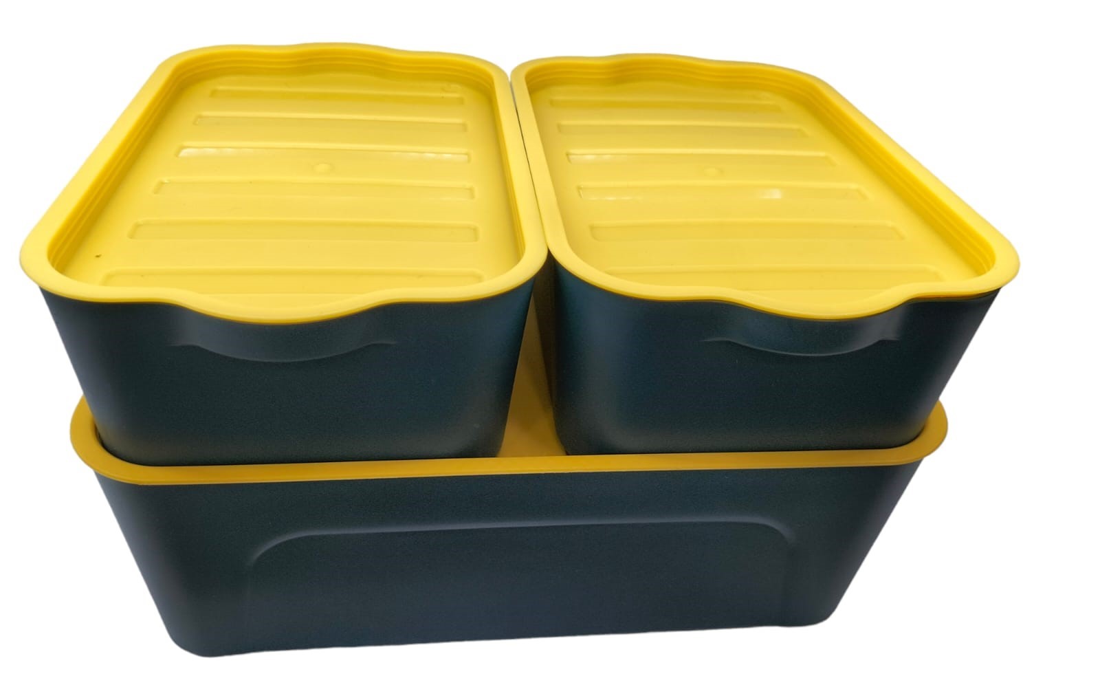 Saklama Kabı 3 lü Set (2x2L+5L)