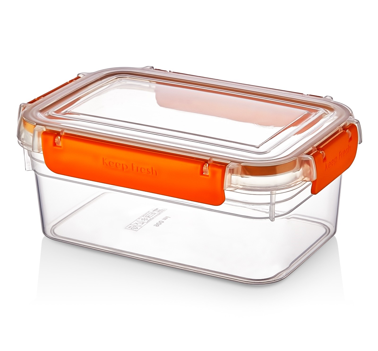 Silikon Contalı Saklama Kabı 3000 ml