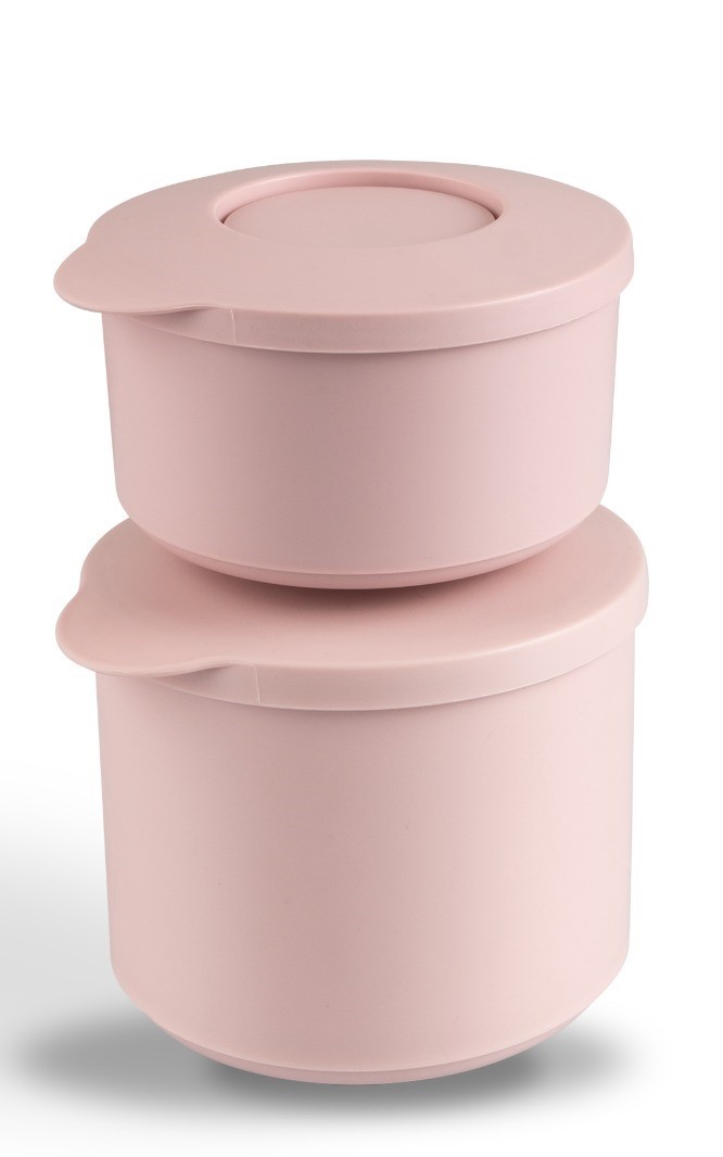 Renkli Saklama Kabı Set (550+800 ml)